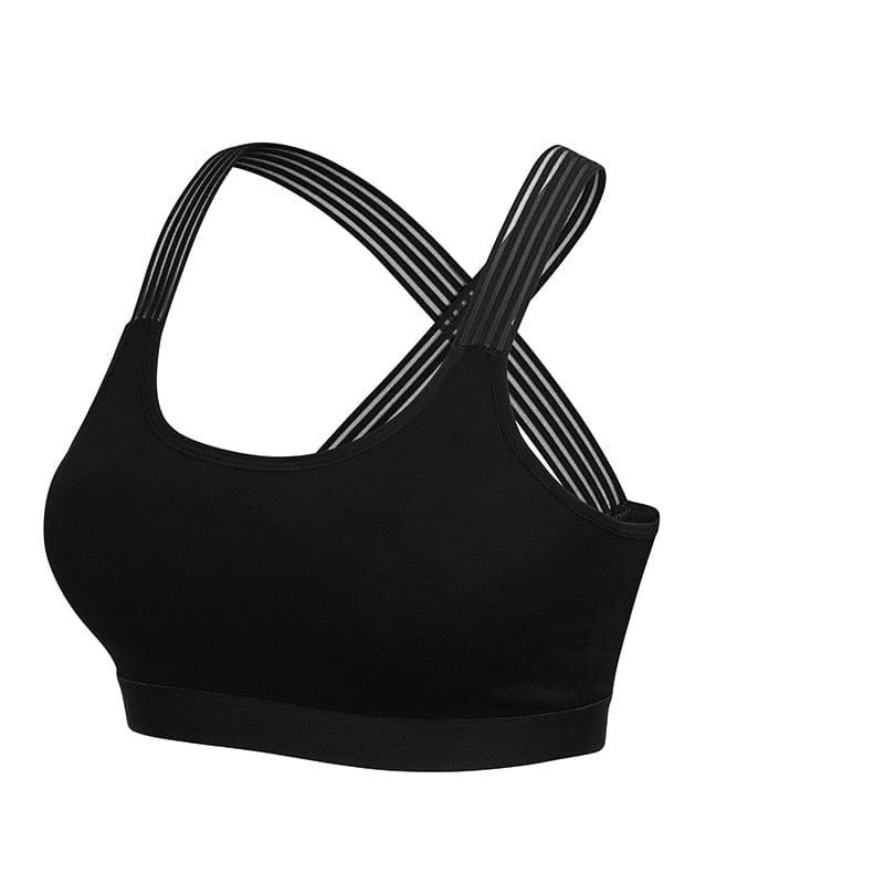 Biustonosz Sportowy Z Grubymi Ramiączkami