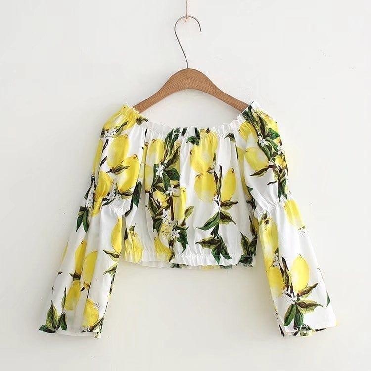 Bluzka Z Owocowym Nadrukiem
