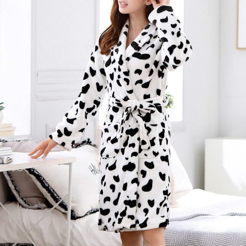 Ciepły Szlafrok W Różne Wzory