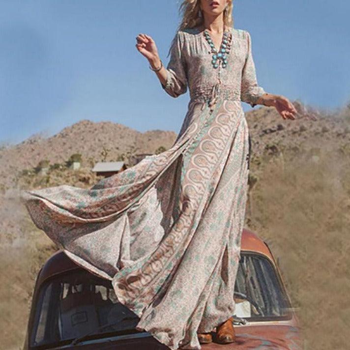 Bawełniana Sukienka Maxi