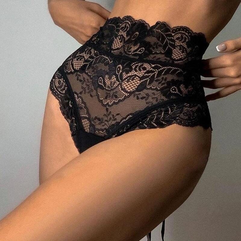 Koronkowe Majtki Z Wysokim Stanem
