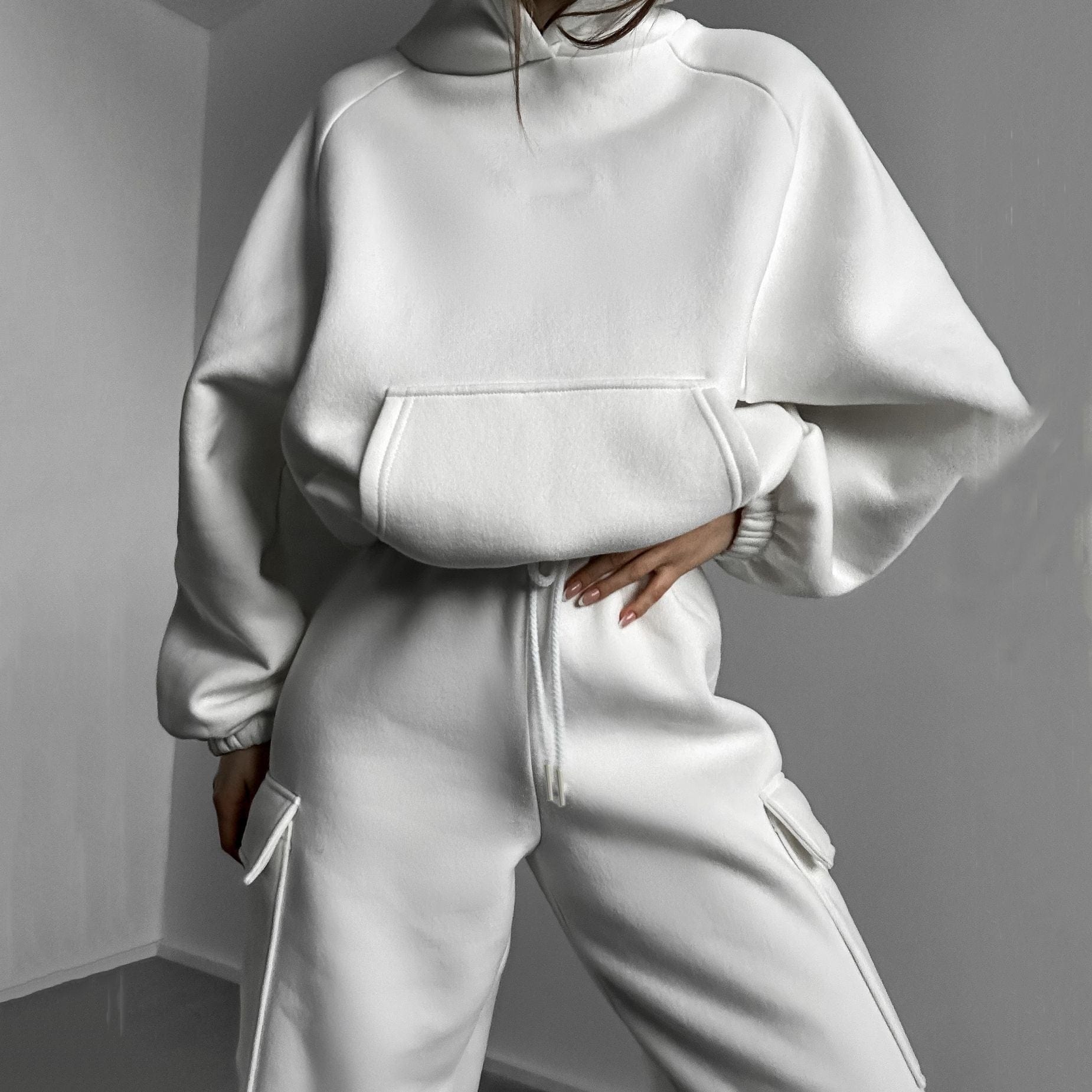 Komplet Dresowy Ze Ściągaczami