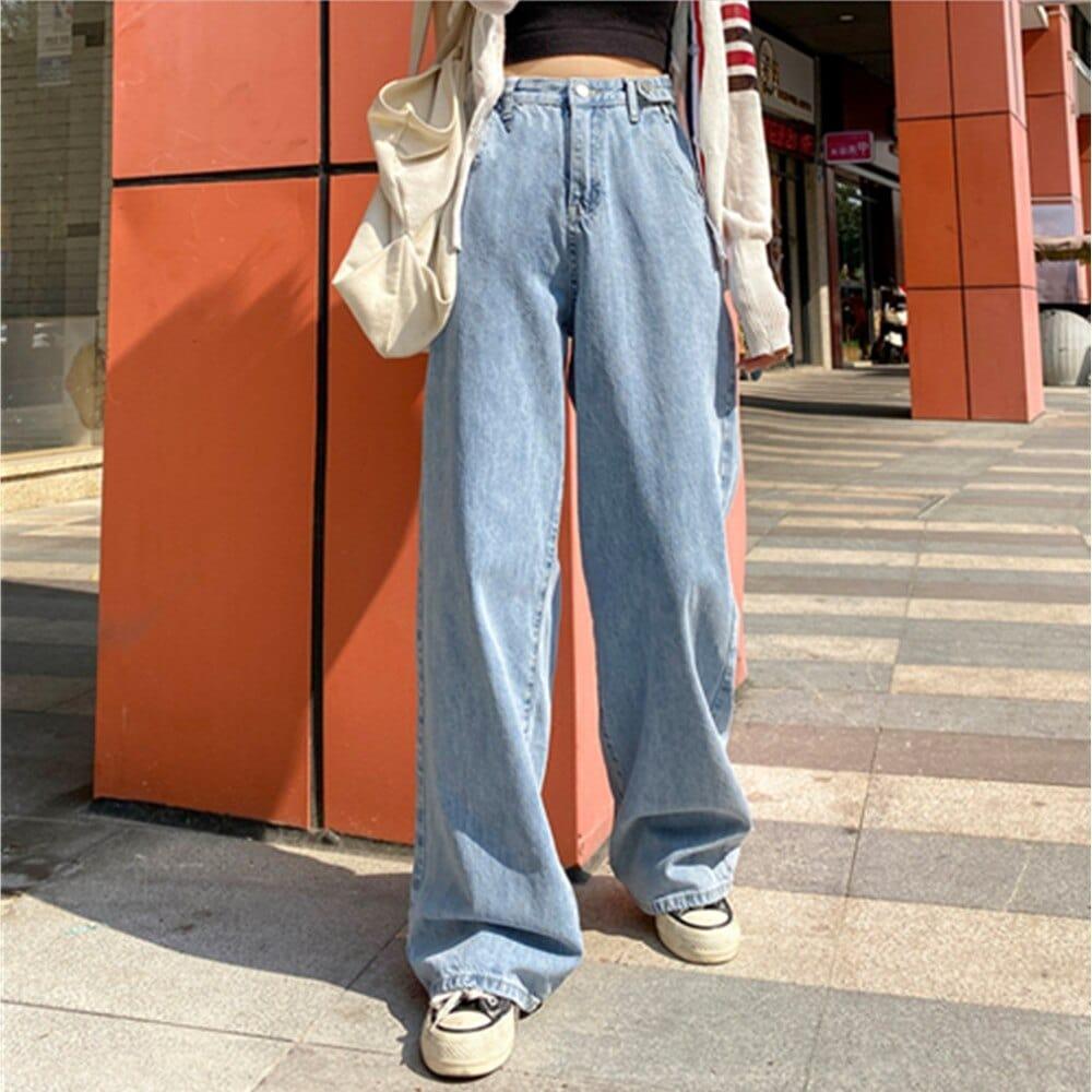 Jeansy Oversize