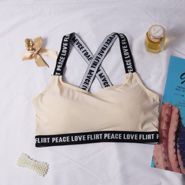 Sportowy Biustonosz Peace Love