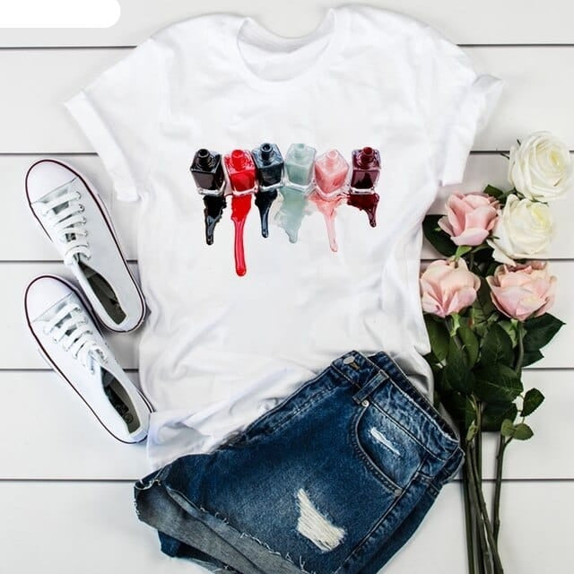 T-shirt Z Nadrukiem