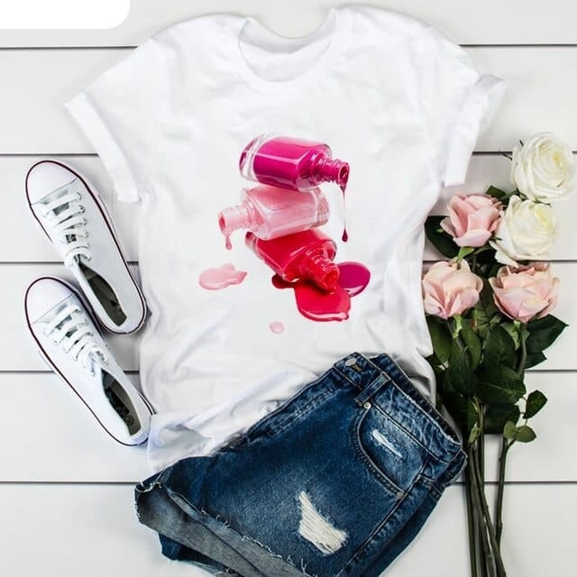 T-shirt Z Nadrukiem