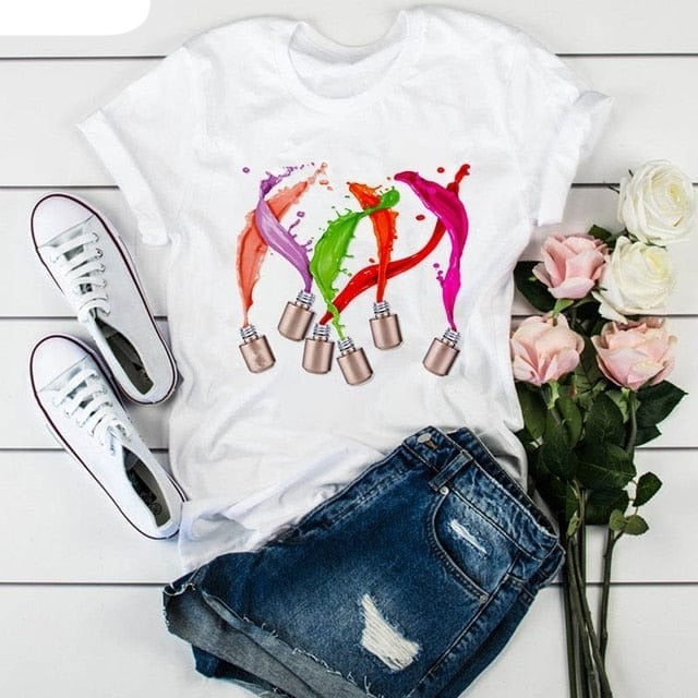 T-shirt Z Nadrukiem