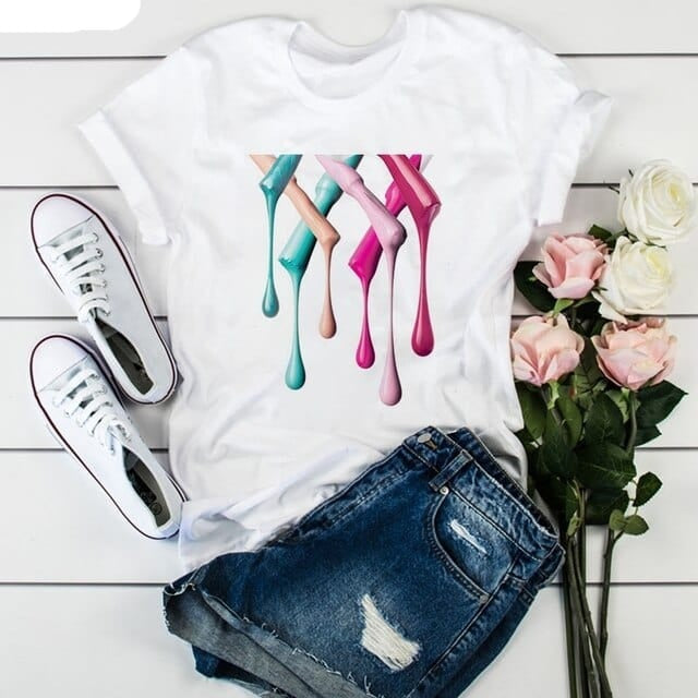 T-shirt Z Nadrukiem