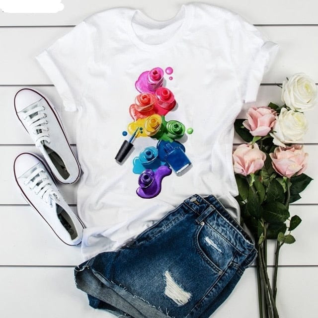 T-shirt Z Nadrukiem
