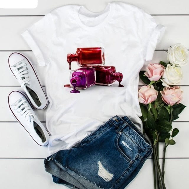 T-shirt Z Nadrukiem