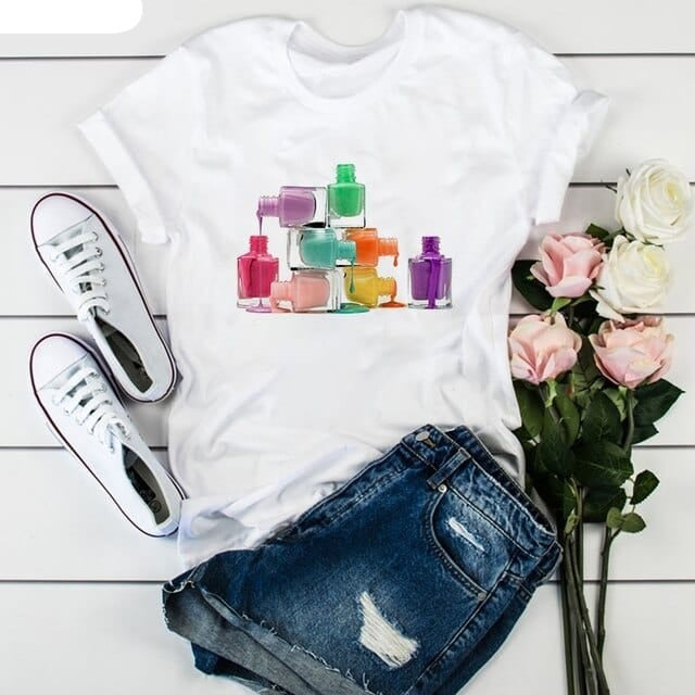 T-shirt Z Nadrukiem
