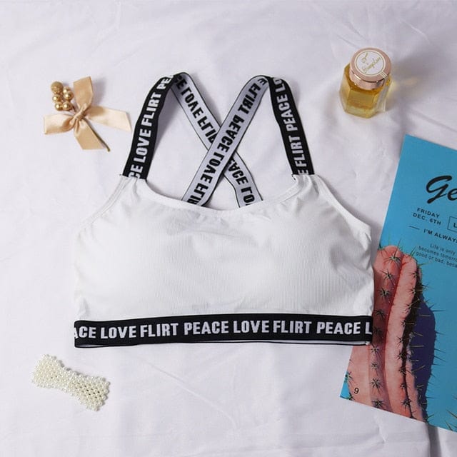 Sportowy Biustonosz Peace Love