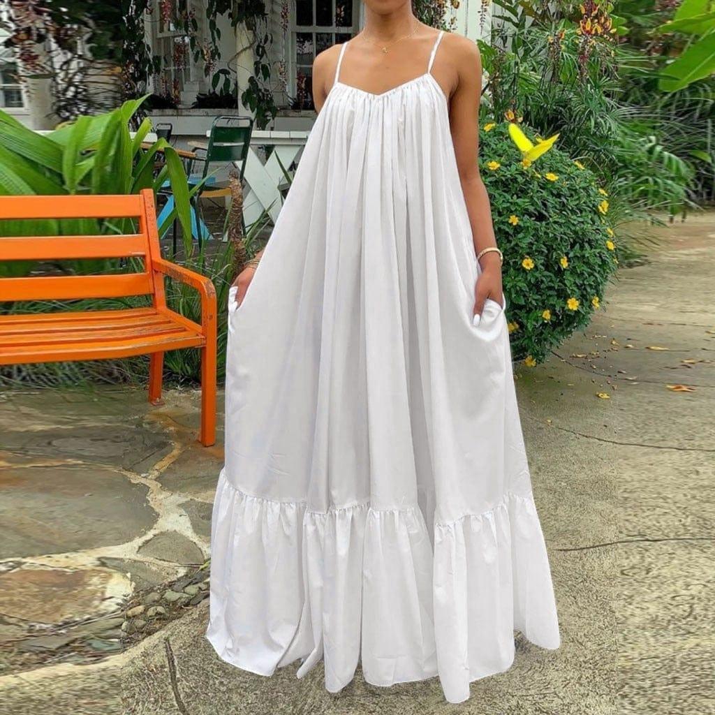 Długa Sukienka Oversize