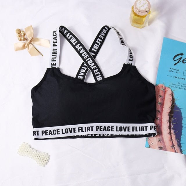 Sportowy Biustonosz Peace Love