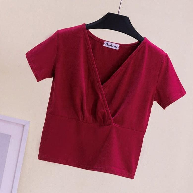Kopertowy T-shirt