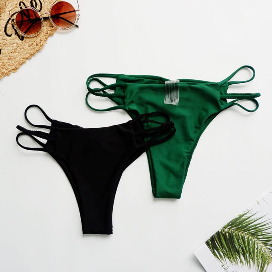 Klasyczny Dół Bikini Z Wcięciami