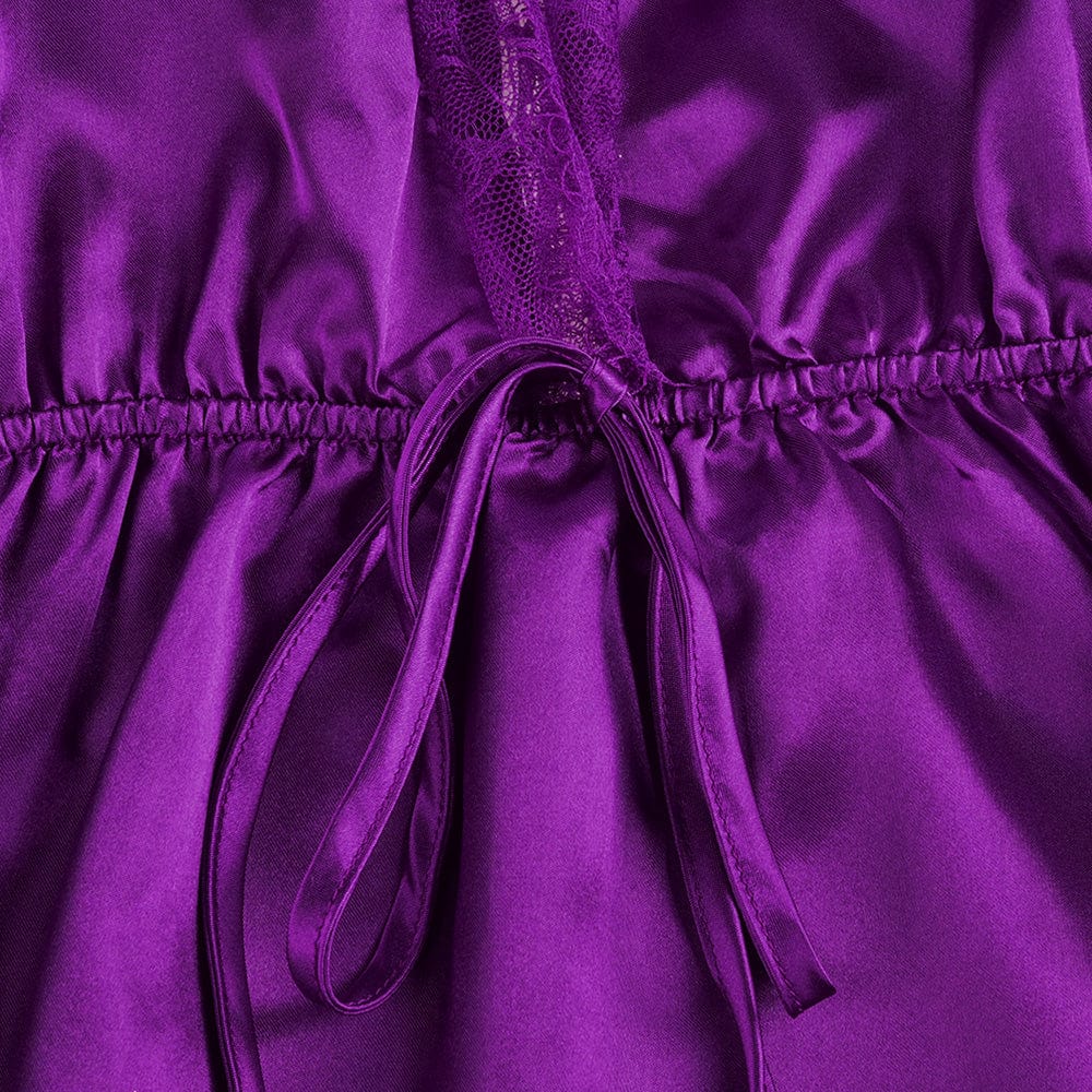 Koszula Nocna Plus Size Z Rozcięciem