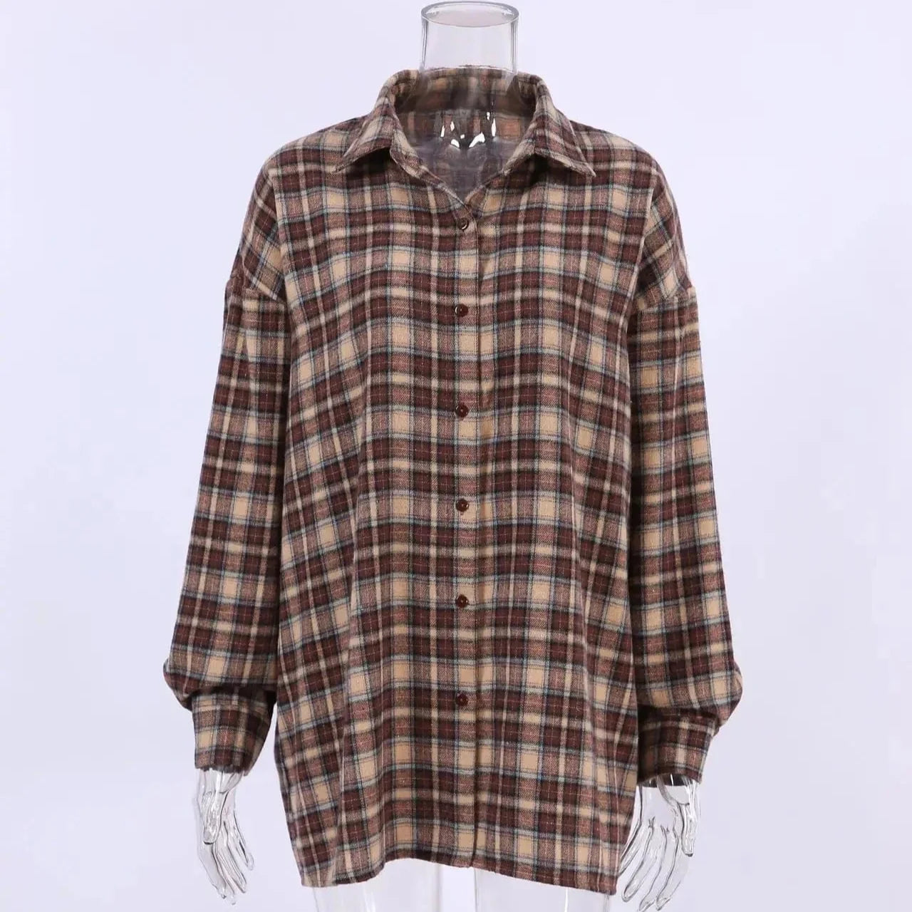 Koszula W Kratę W Stylu Vintage