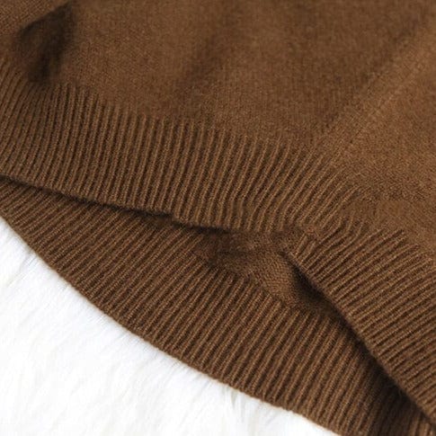 Oversizowy Sweter Z Golfem