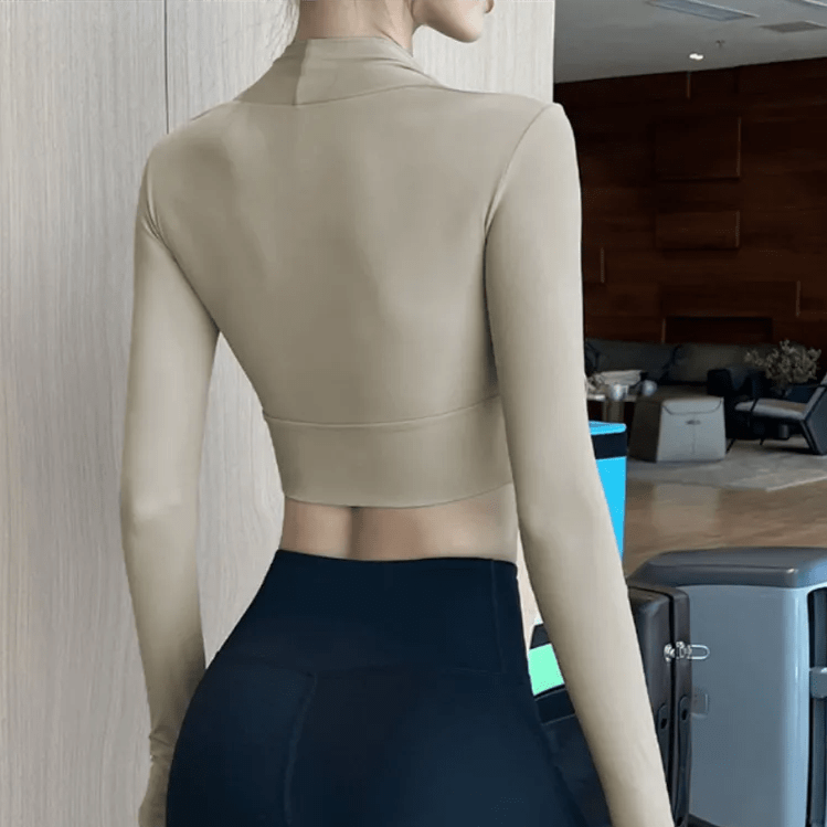 Sportowa Koszulka Z Długim Rękawem