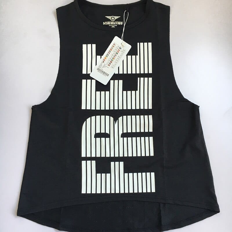 Sportowy Top Z Grafiką