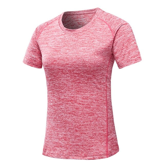 Sportowy Top Z Krótkim Rękawem