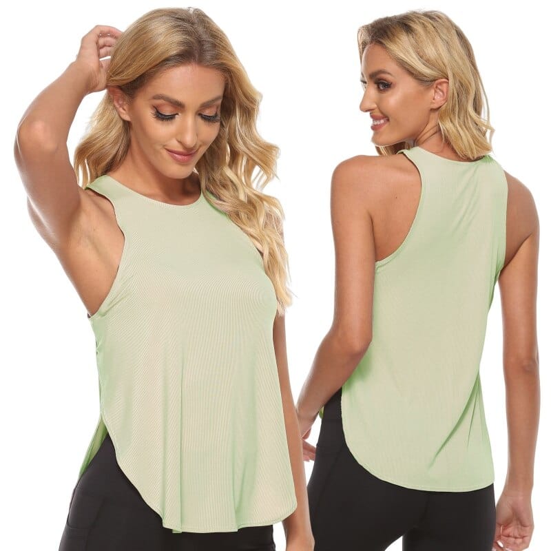 Sportowy Top Z Rozcięciem Na Boku