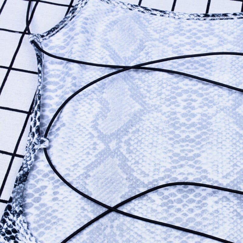 Sukienka Mini Ze Sznurowaniem