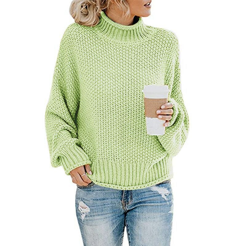Sweter Z Grubym Splotem
