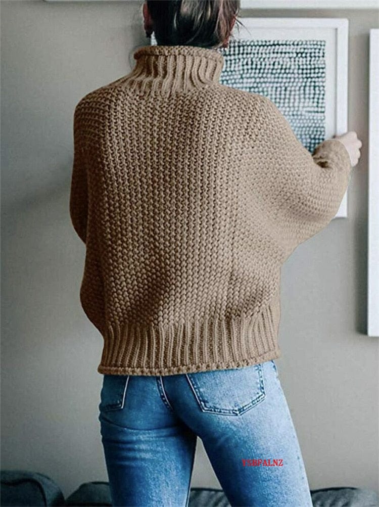 Sweter Z Grubym Splotem