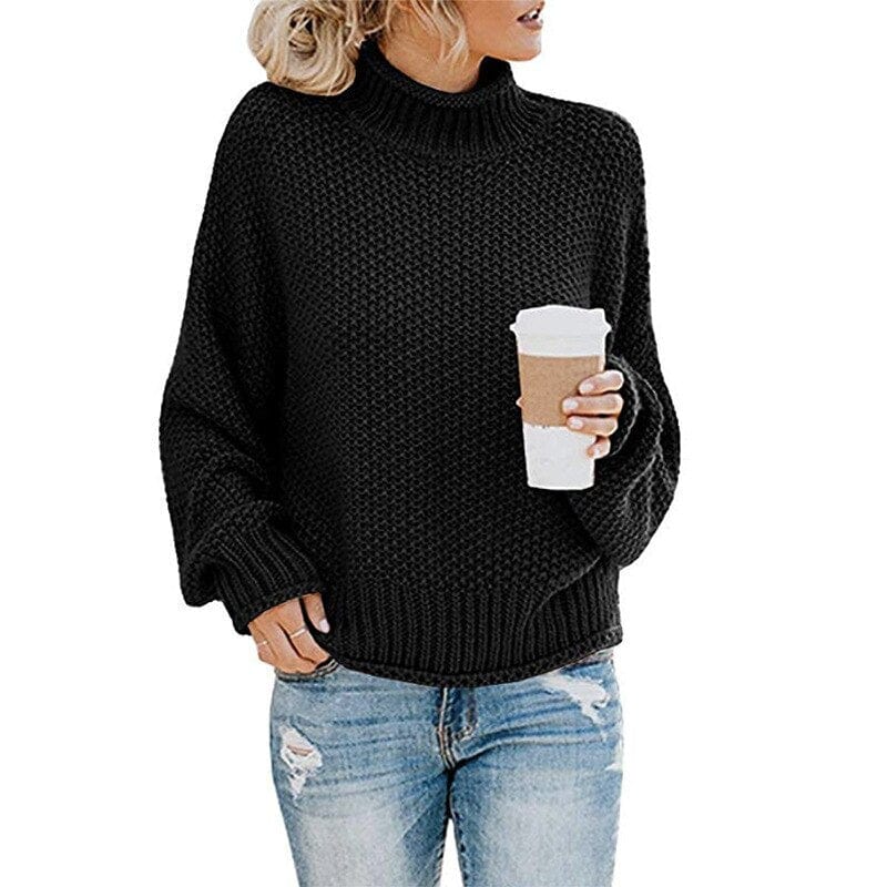Sweter Z Grubym Splotem