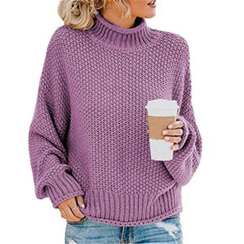 Sweter Z Grubym Splotem