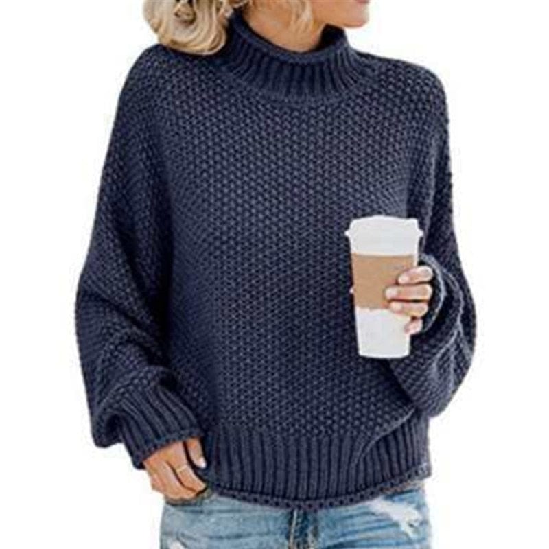 Sweter Z Grubym Splotem