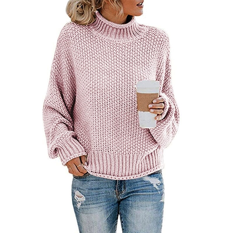 Sweter Z Grubym Splotem