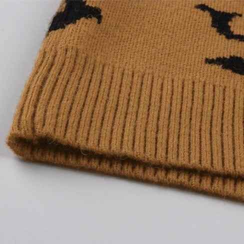 Sweter Ze Zwierzęcym Motywem