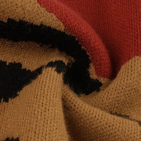 Sweter Ze Zwierzęcym Motywem