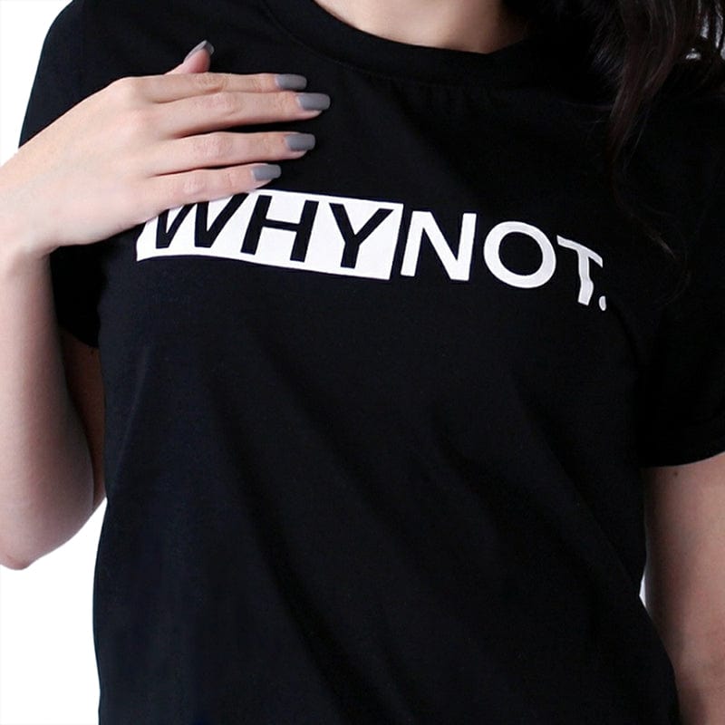 T-shirt Z Napisem