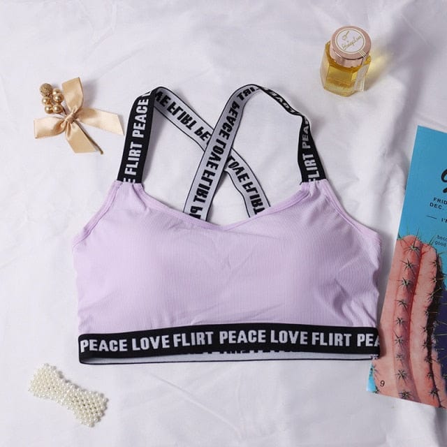 Sportowy Biustonosz Peace Love