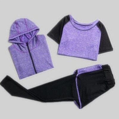 Trzyczęściowy Zestaw Sportowy