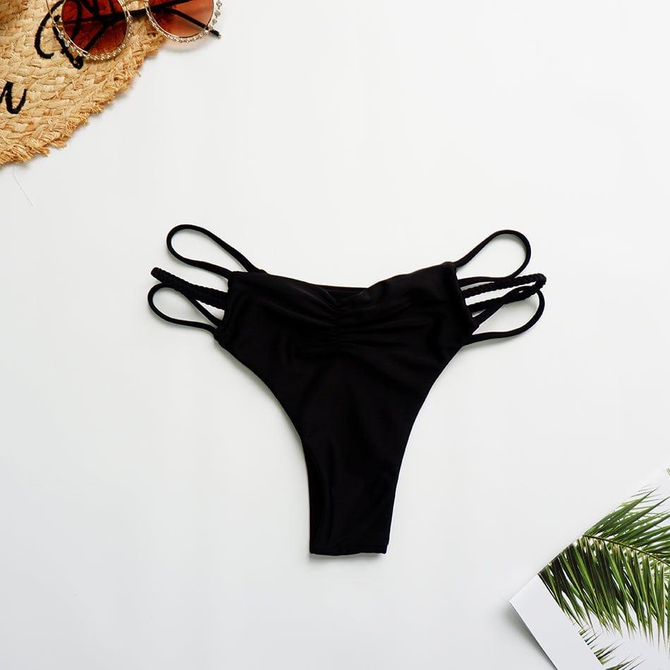 Klasyczny Dół Bikini Z Wcięciami