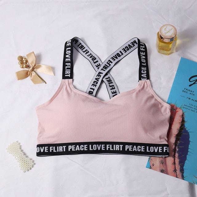 Sportowy Biustonosz Peace Love