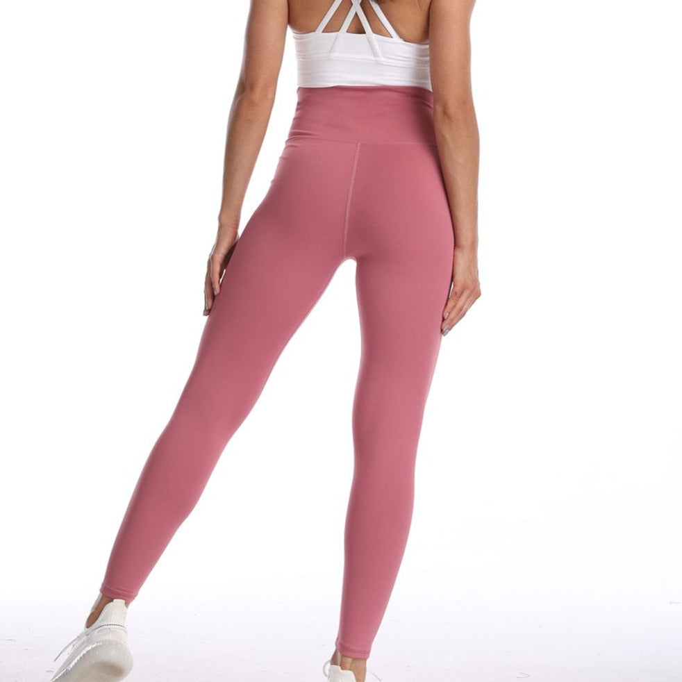 Sportowe Legginsy Z Wysokim Stanem
