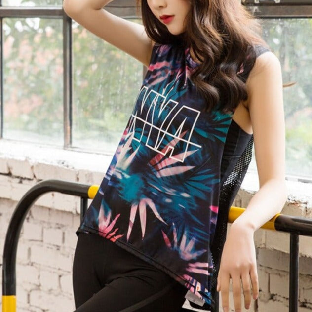 Sportowy Top Z Grafiką