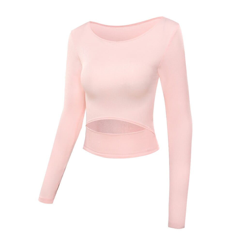 Sportowy Top Z Rozcięciem Na Brzuchu