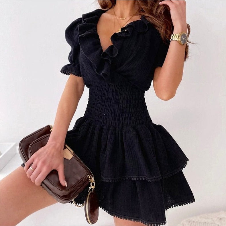 Sukienka Z Falbankami