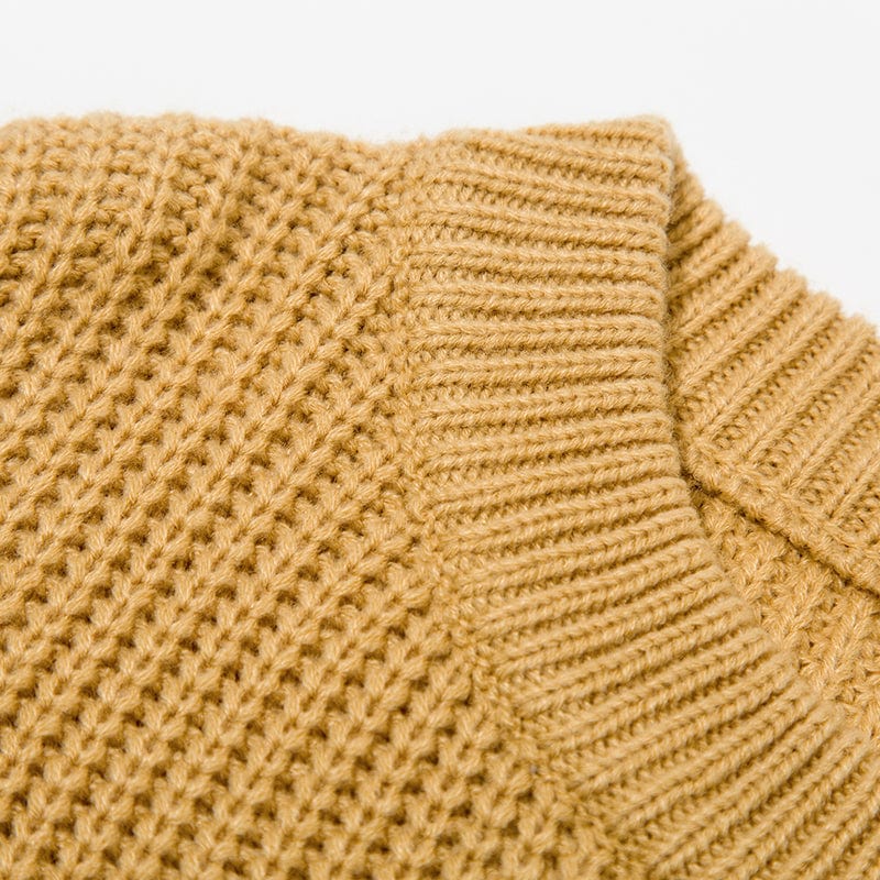 Sweter Z Półokrągłym Dekoltem