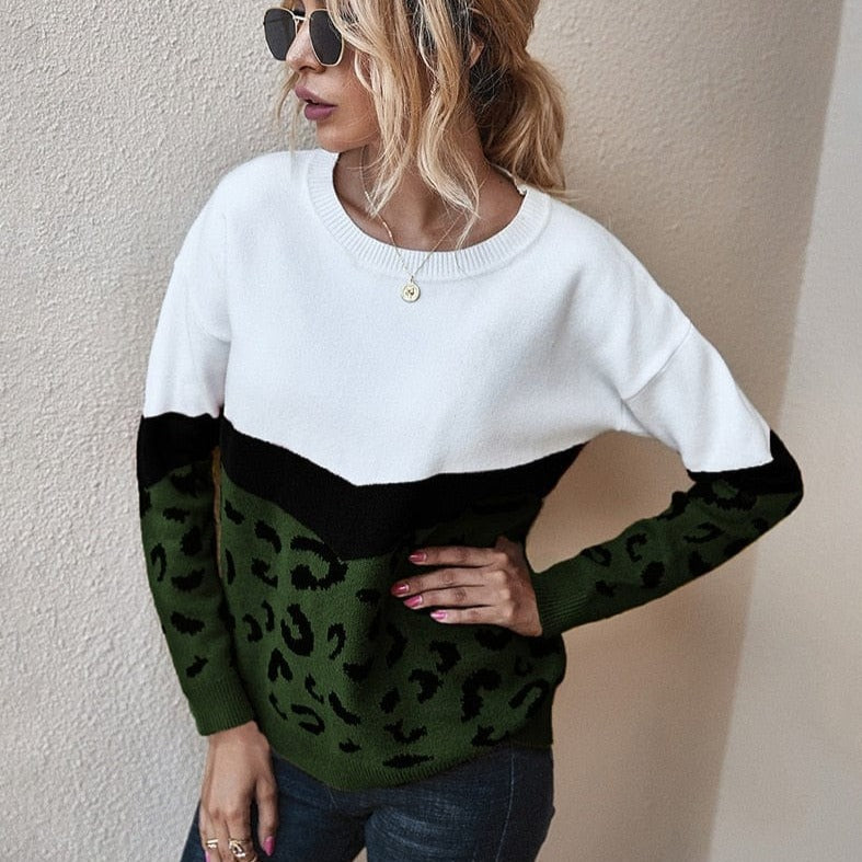 Sweter Ze Zwierzęcym Motywem