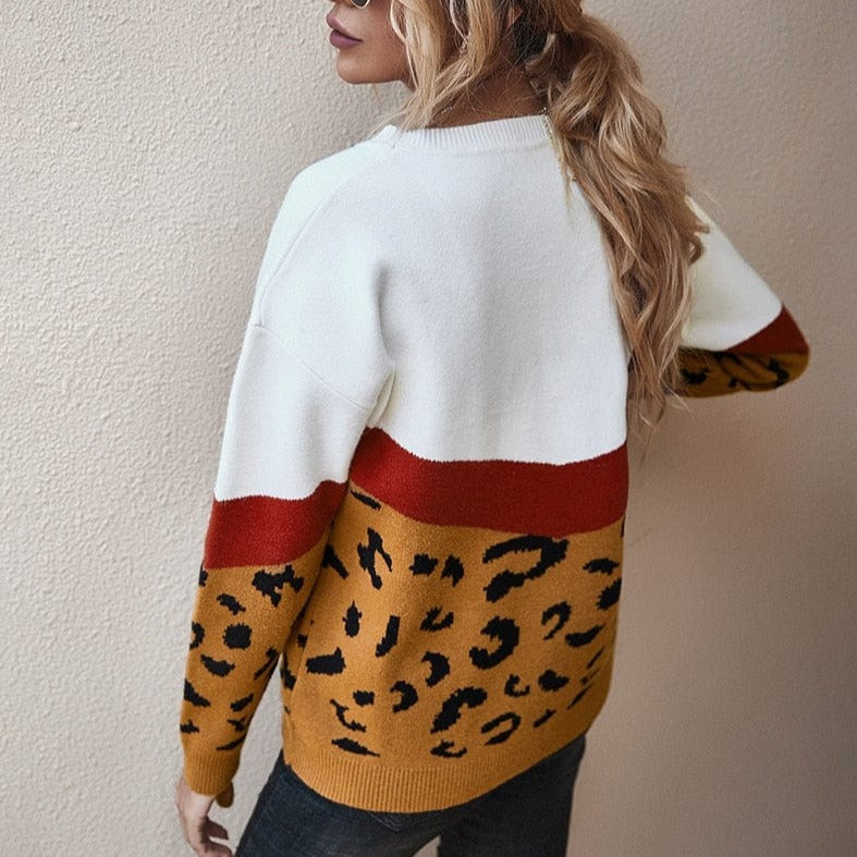 Sweter Ze Zwierzęcym Motywem