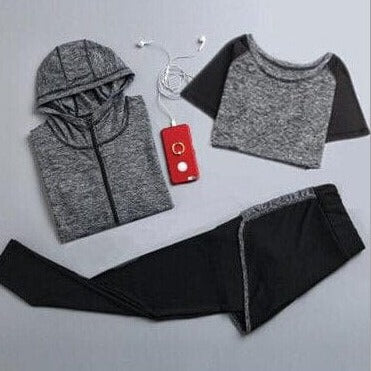 Trzyczęściowy Zestaw Sportowy