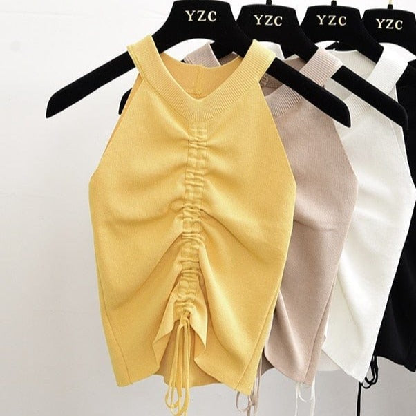 Top Z Regulowanym Marszczeniem